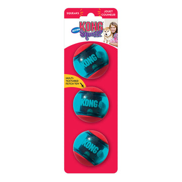 KONG Squeezz® Action Ball Red Small KONG
